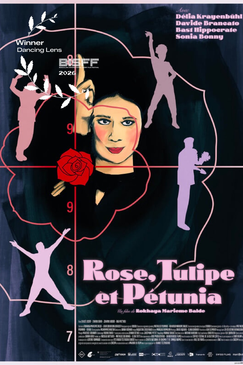 Rose, Tulip and Petunia